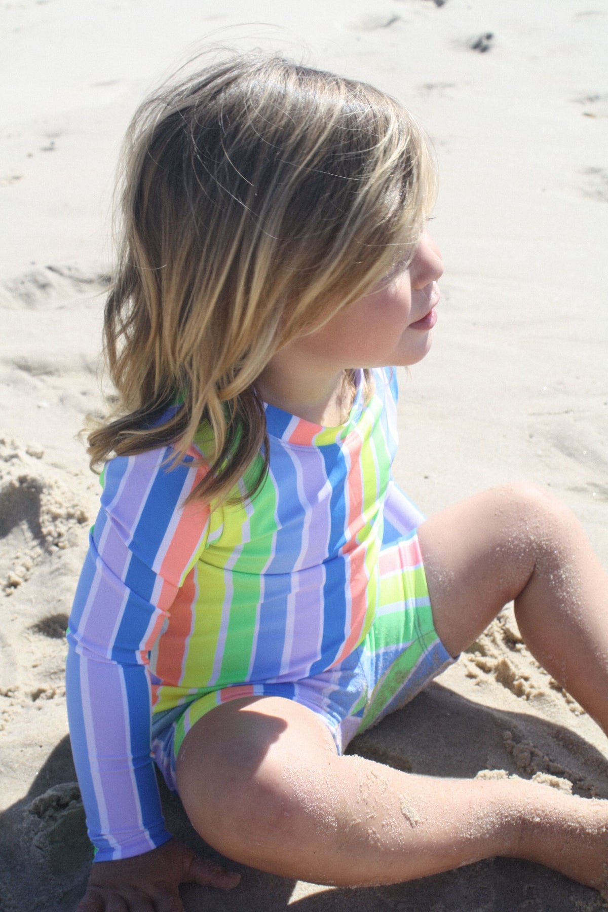 Milky Swim Fiesta Rash Vest & Swim Short Set