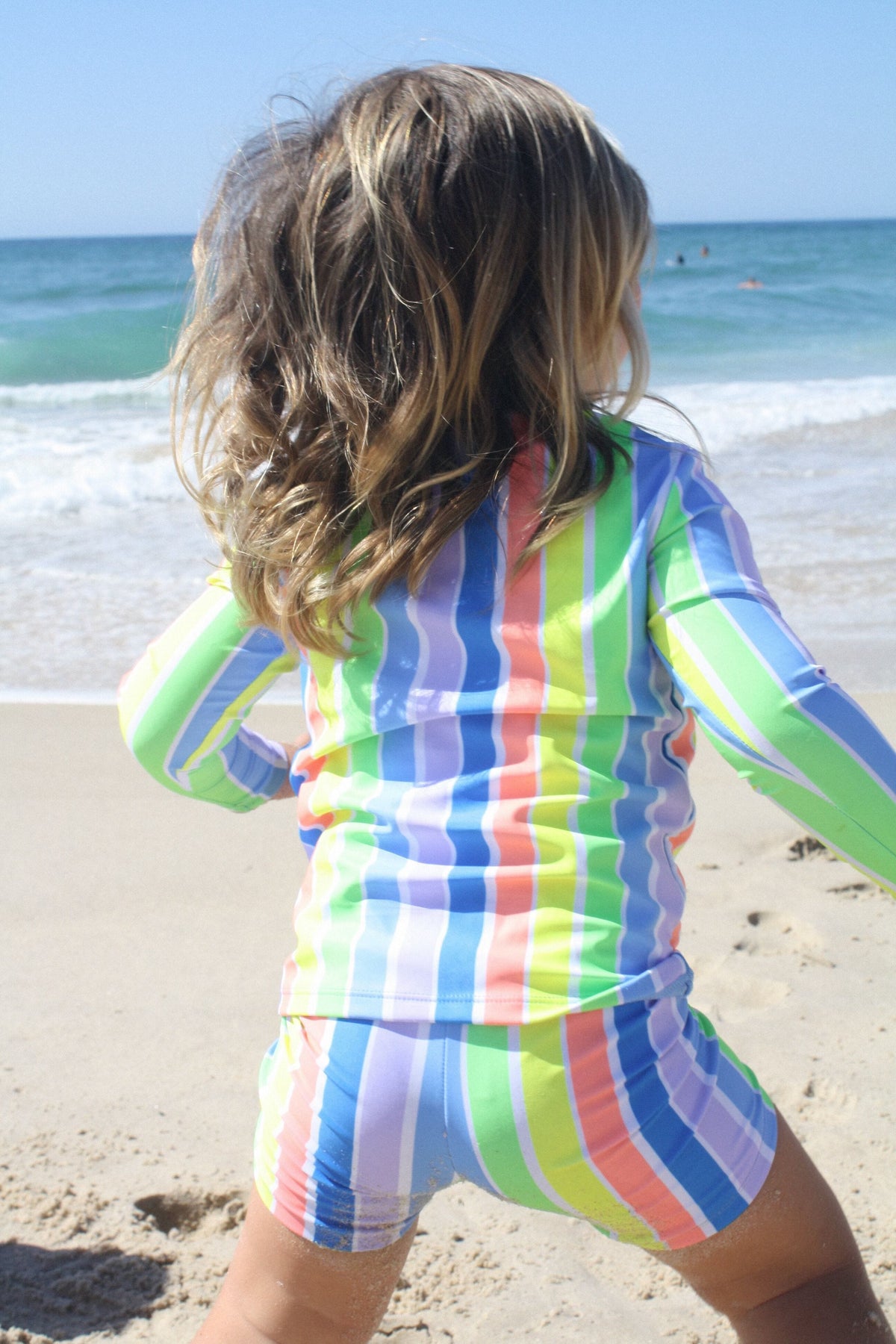 Milky Swim Fiesta Rash Vest & Swim Short Set