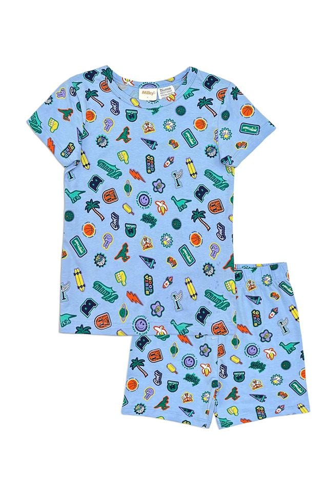 Milky Unisex Sleepware 2Y Happy PJs