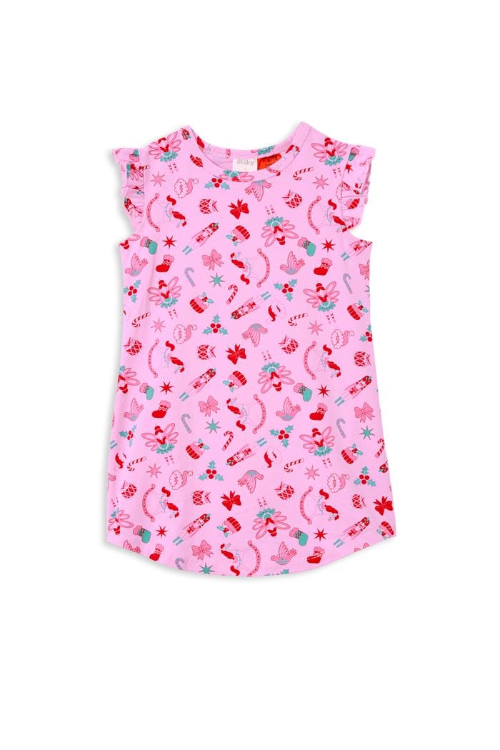 Milky Unisex Sleepware Christmas Nightie