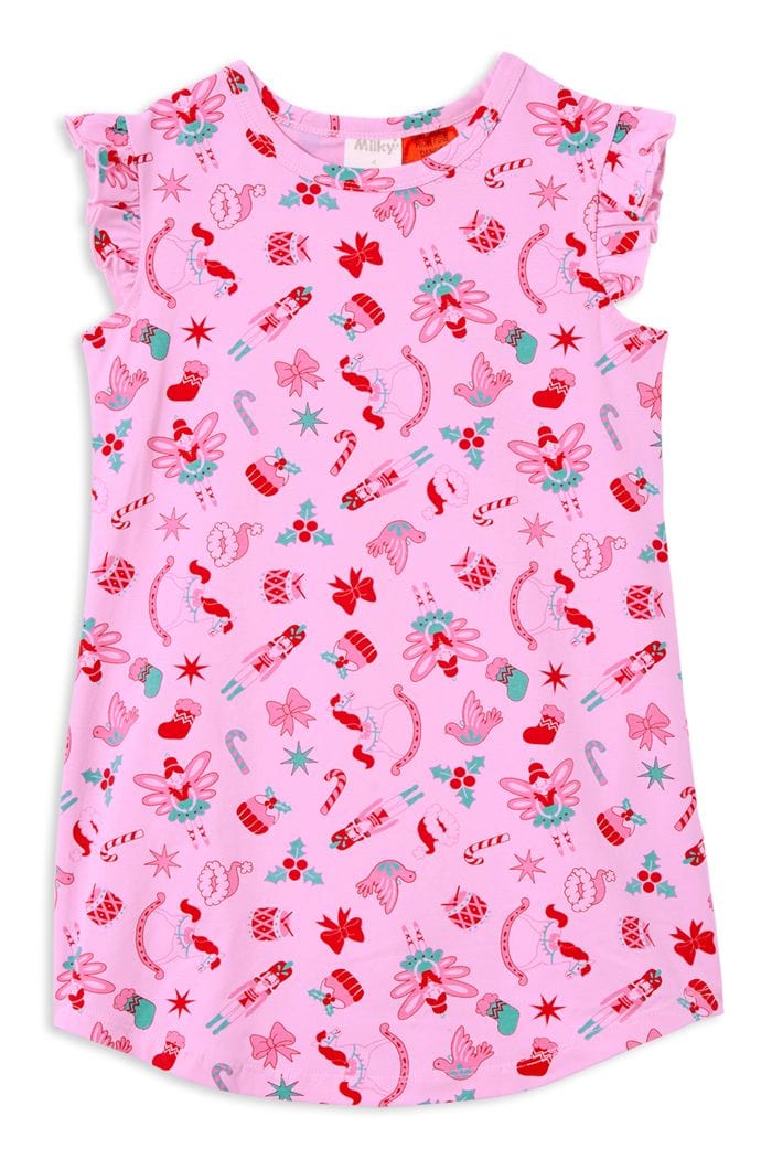 Milky Unisex Sleepware Christmas Nightie