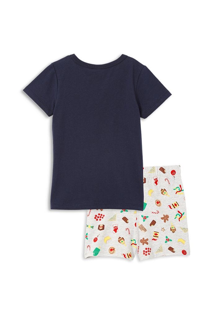 Milky Unisex Sleepware Christmas Pizza PJs