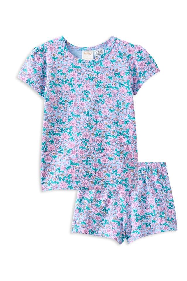 Milky Unisex Sleepware Daisy Field PJs