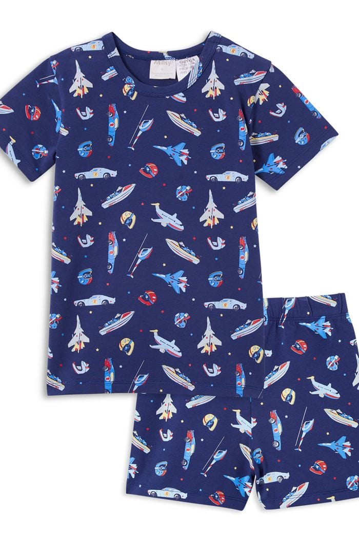 Milky Unisex Sleepware Jetsetter PJs