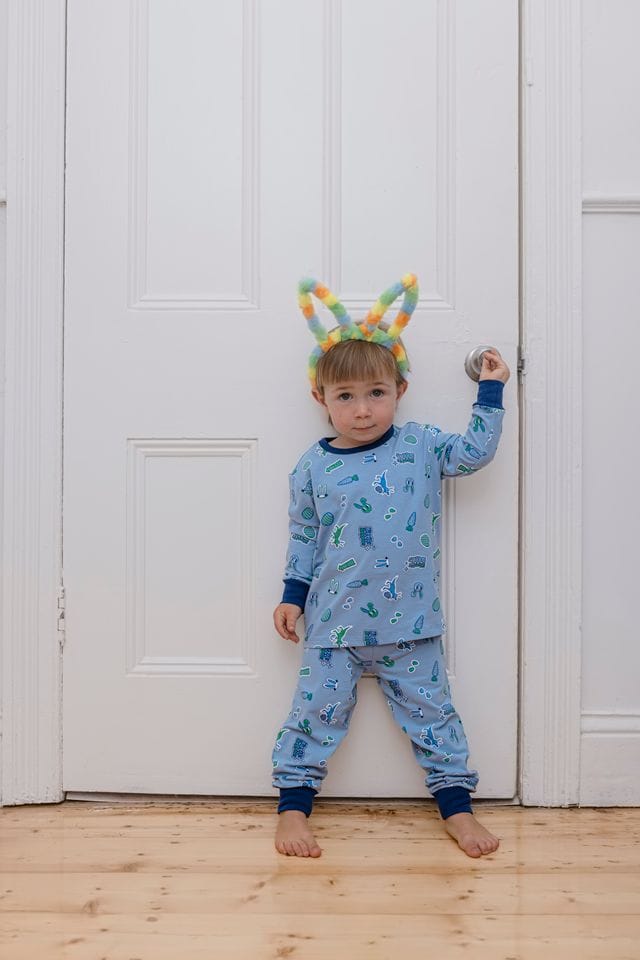 Milky Unisex Sleepware Little Hopper PJs