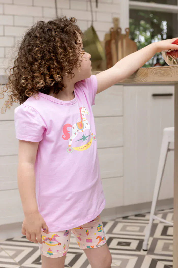 Milky Unisex Sleepware Rocking Horse PJs