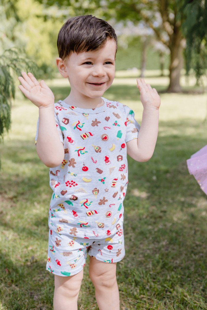 Milky Unisex Sleepware Summer Christmas PJs