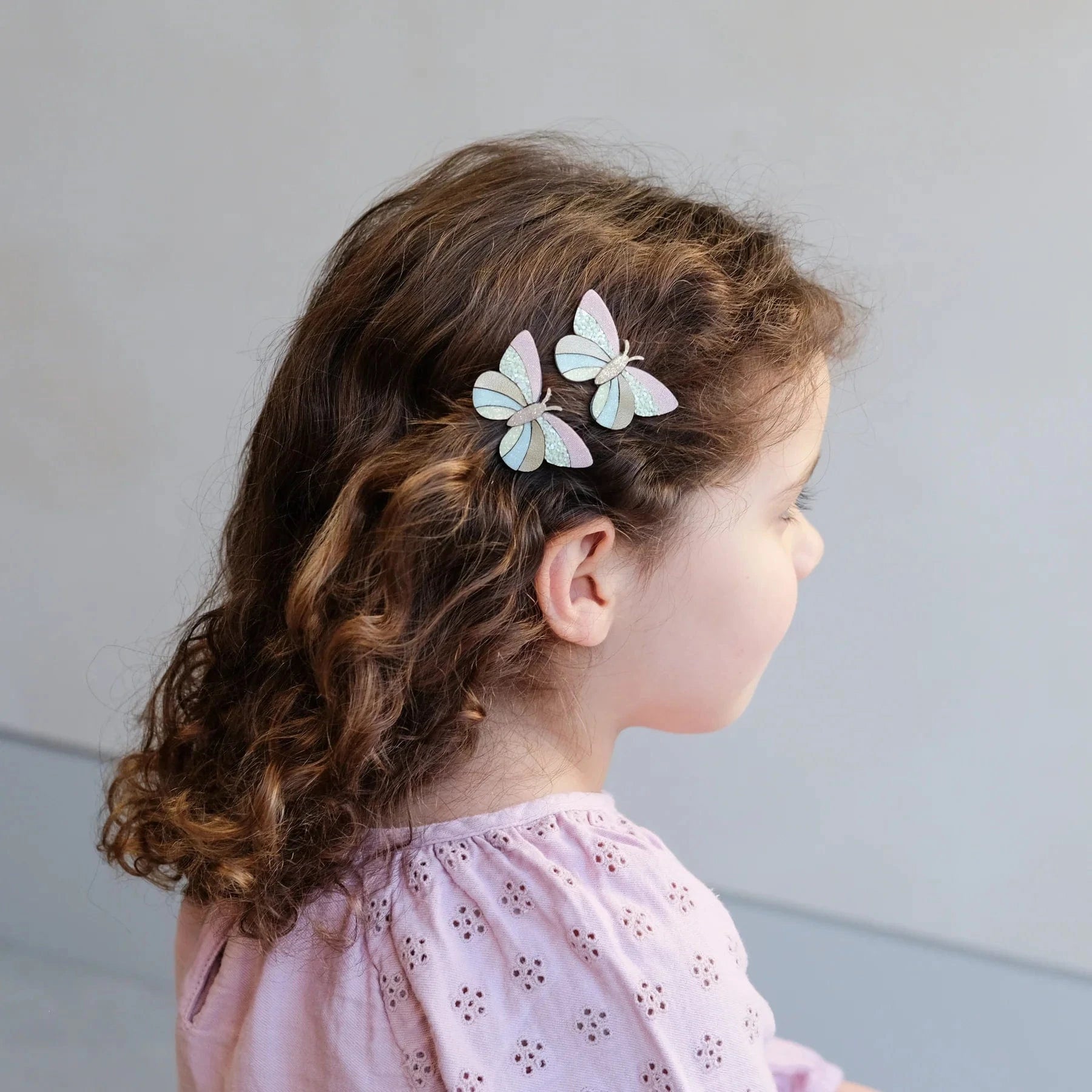 Mimi & Lula Accessory Hair Butterfly Clic Clacs - Pastels