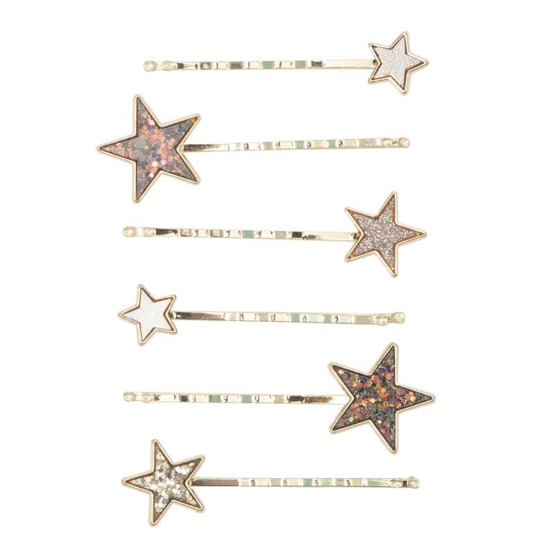 Mimi & Lula Accessory Hair Christmas Eclectic Star Grips