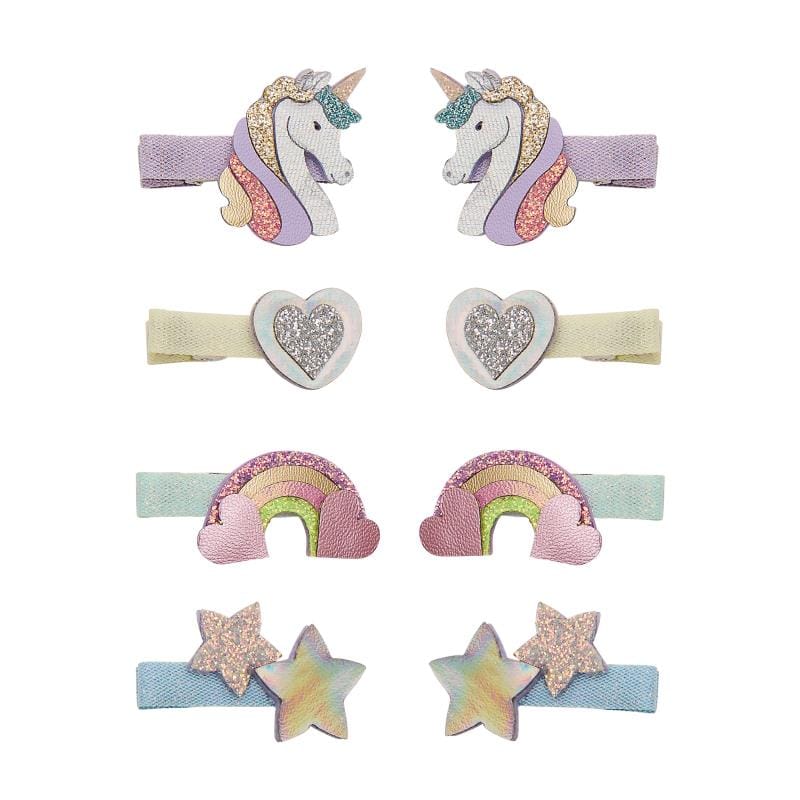 Mimi & Lula Accessory Hair Dreamy Unicorn Mini Clips