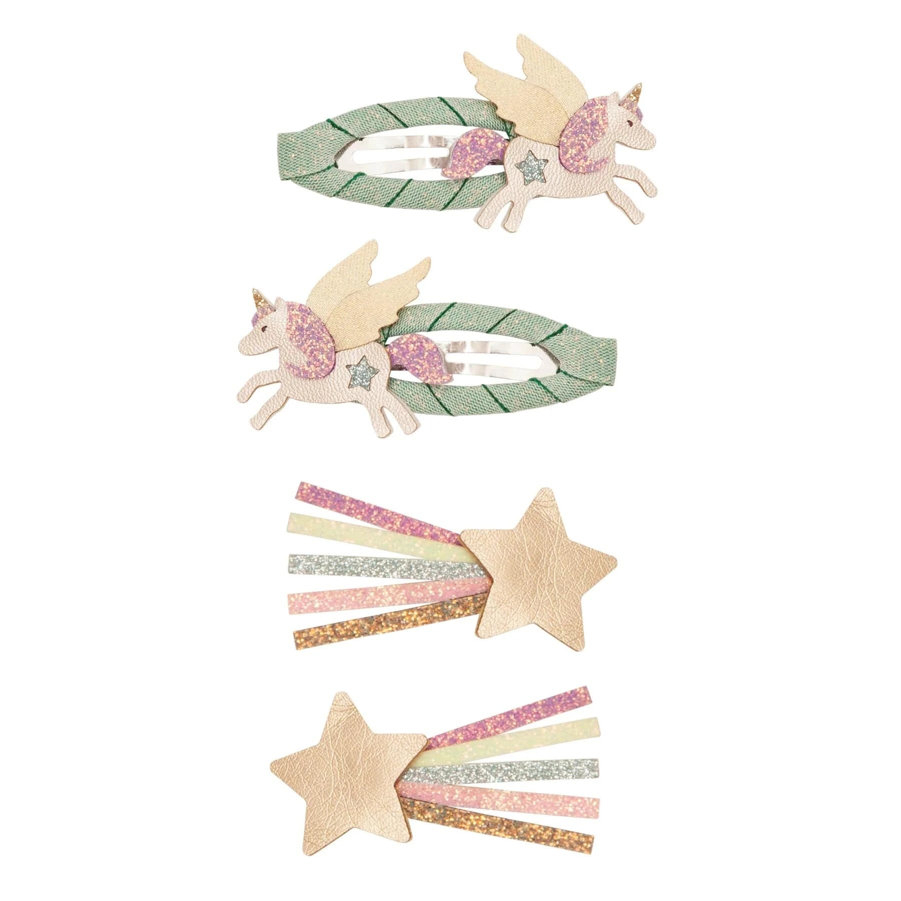 Mimi & Lula Accessory Hair Fly Unicorn Clip Set