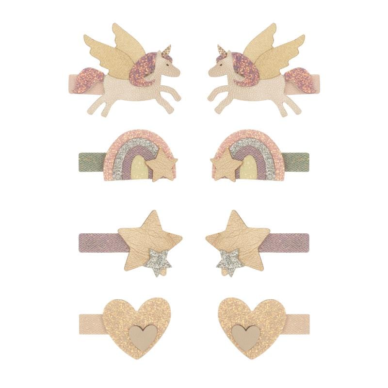 Mimi & Lula Accessory Hair Fly Unicorn Mini Clips