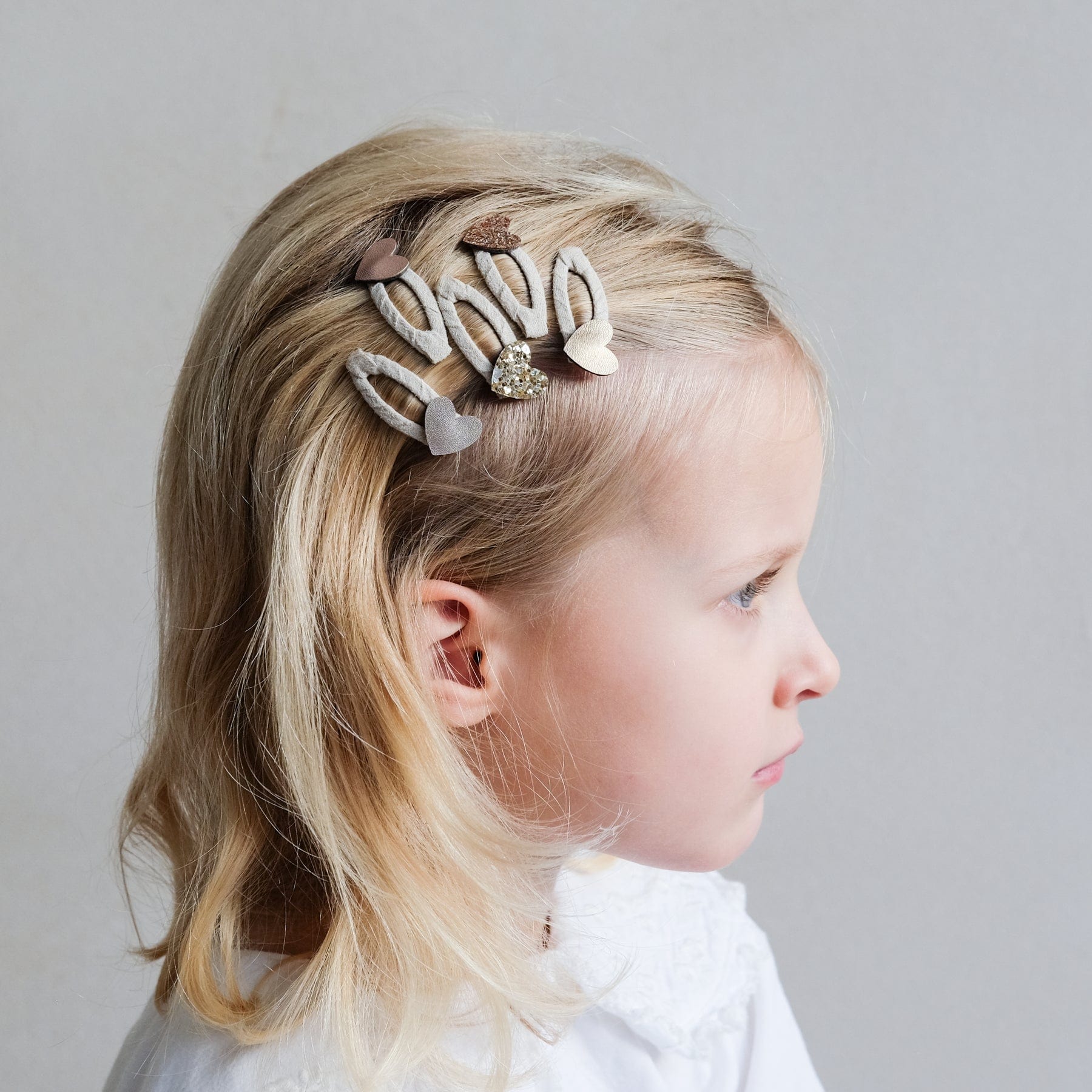 Mimi & Lula Accessory Hair Heart Mini Clic Clacs