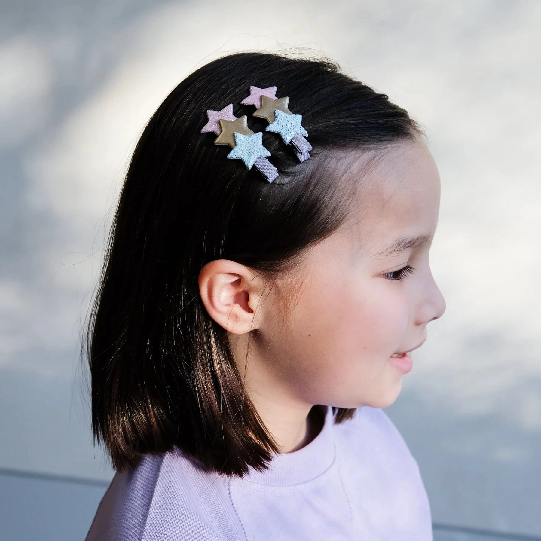 Mimi & Lula Accessory Hair Layered Star Clips