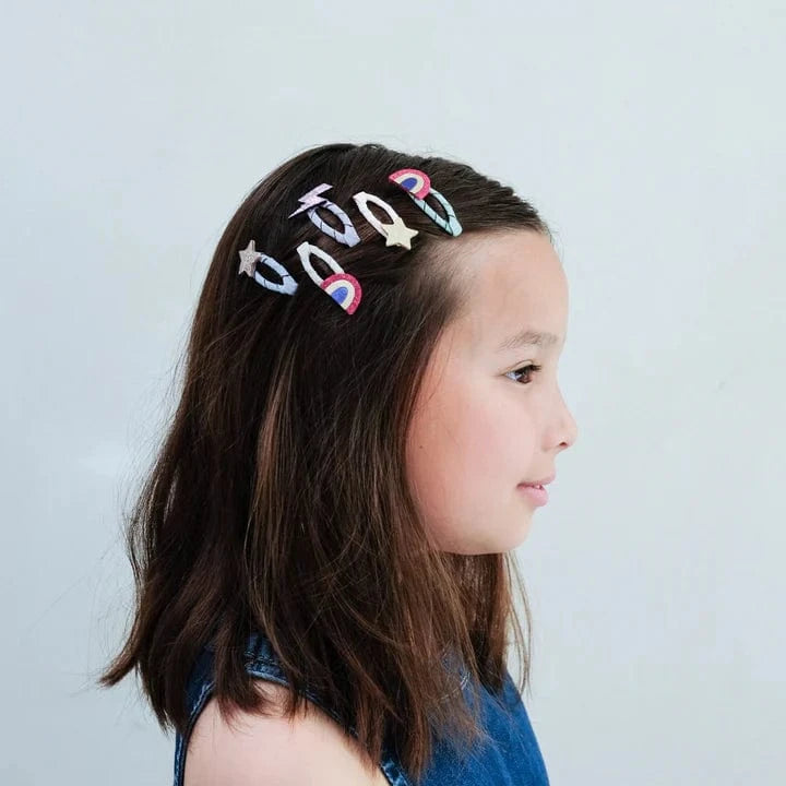 Mimi & Lula Accessory Hair Rainbow Mini Clic Clacs