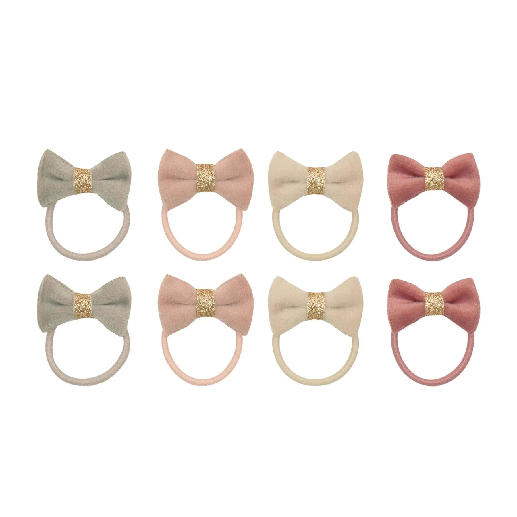 Mimi & Lula Accessory Hair Tinkerbell Velvet Bow Mini Ponies