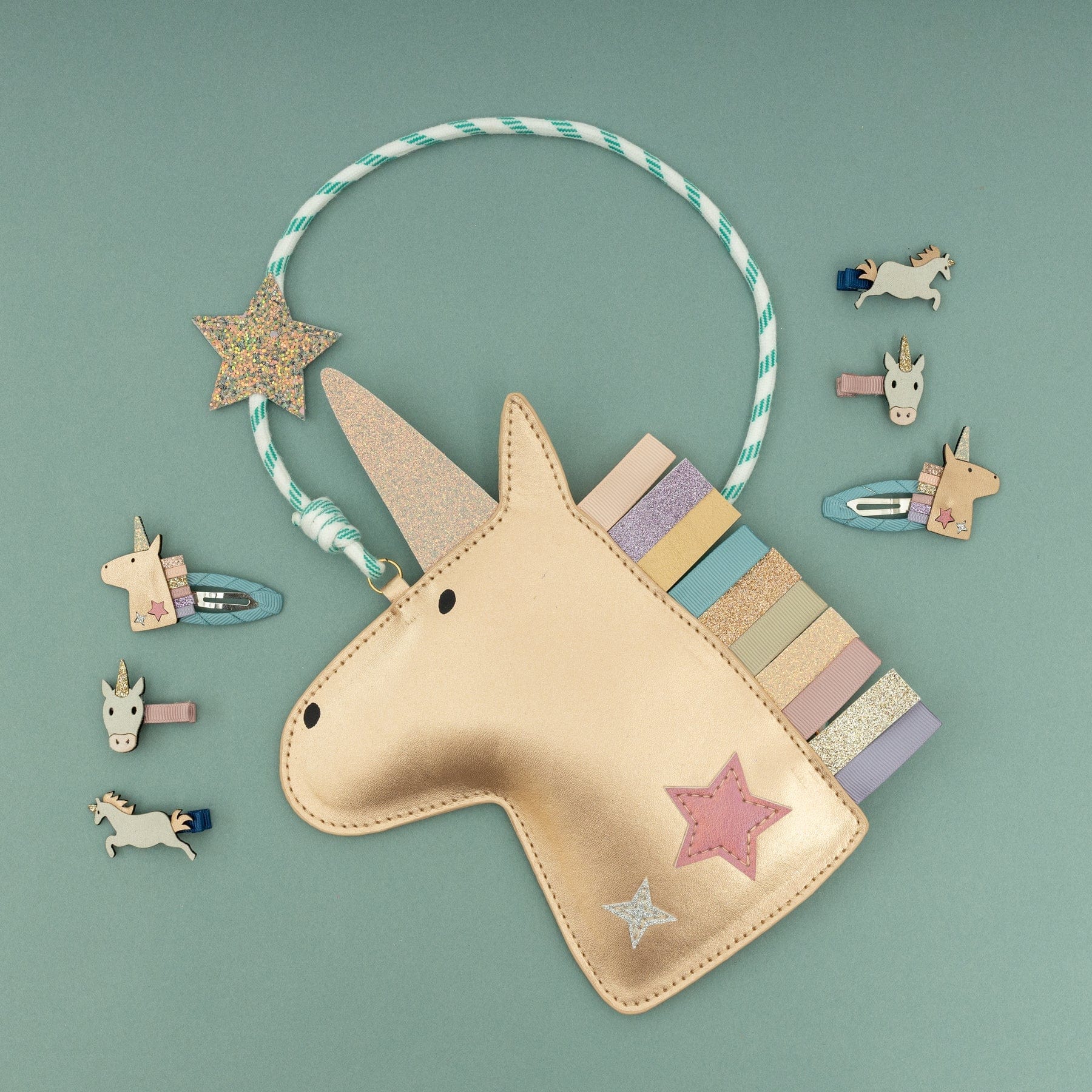 Mimi & Lula Accessory Hair Unicorn Clic Clacs