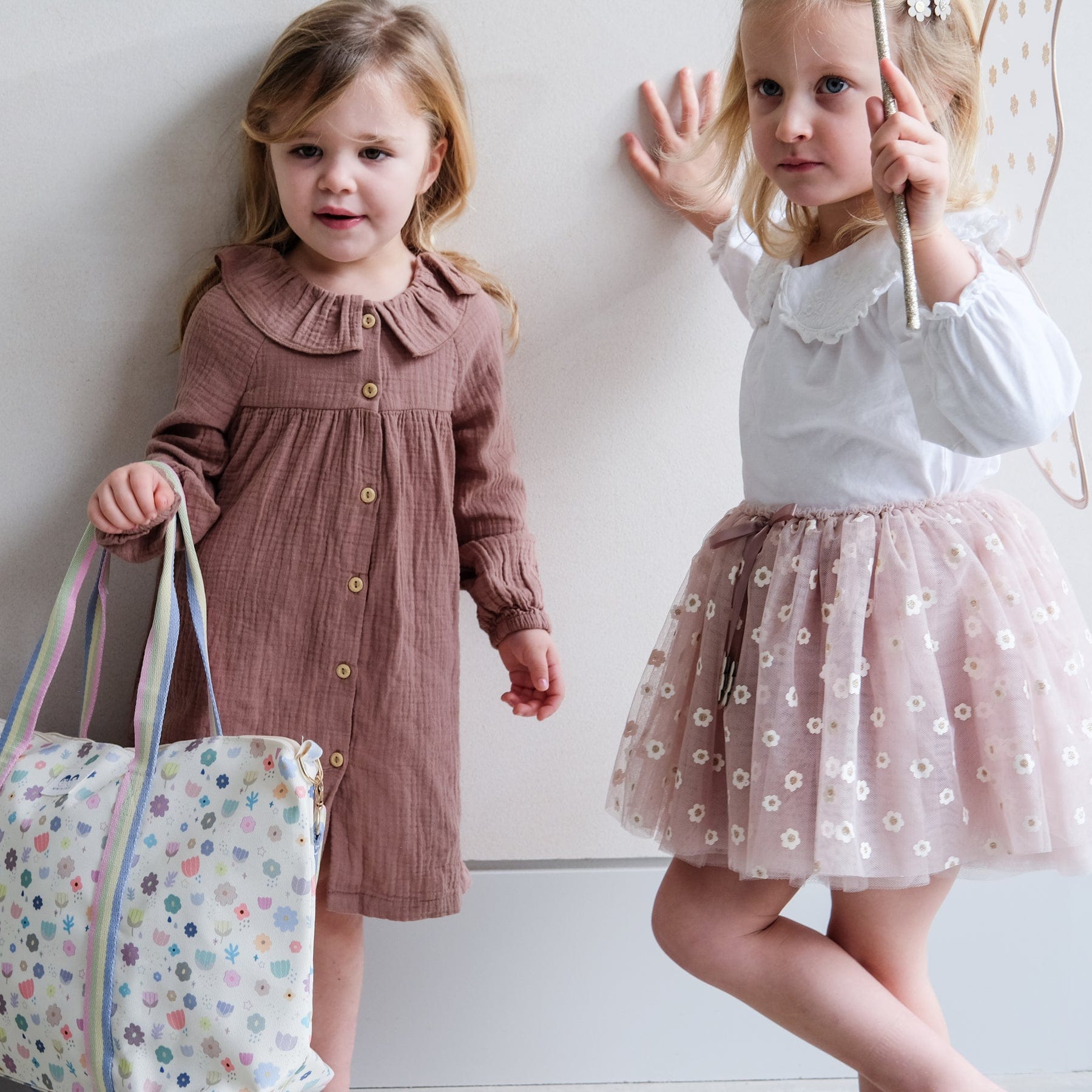 Mimi & Lula Girls Accessory Weekender Bag - Spring Days
