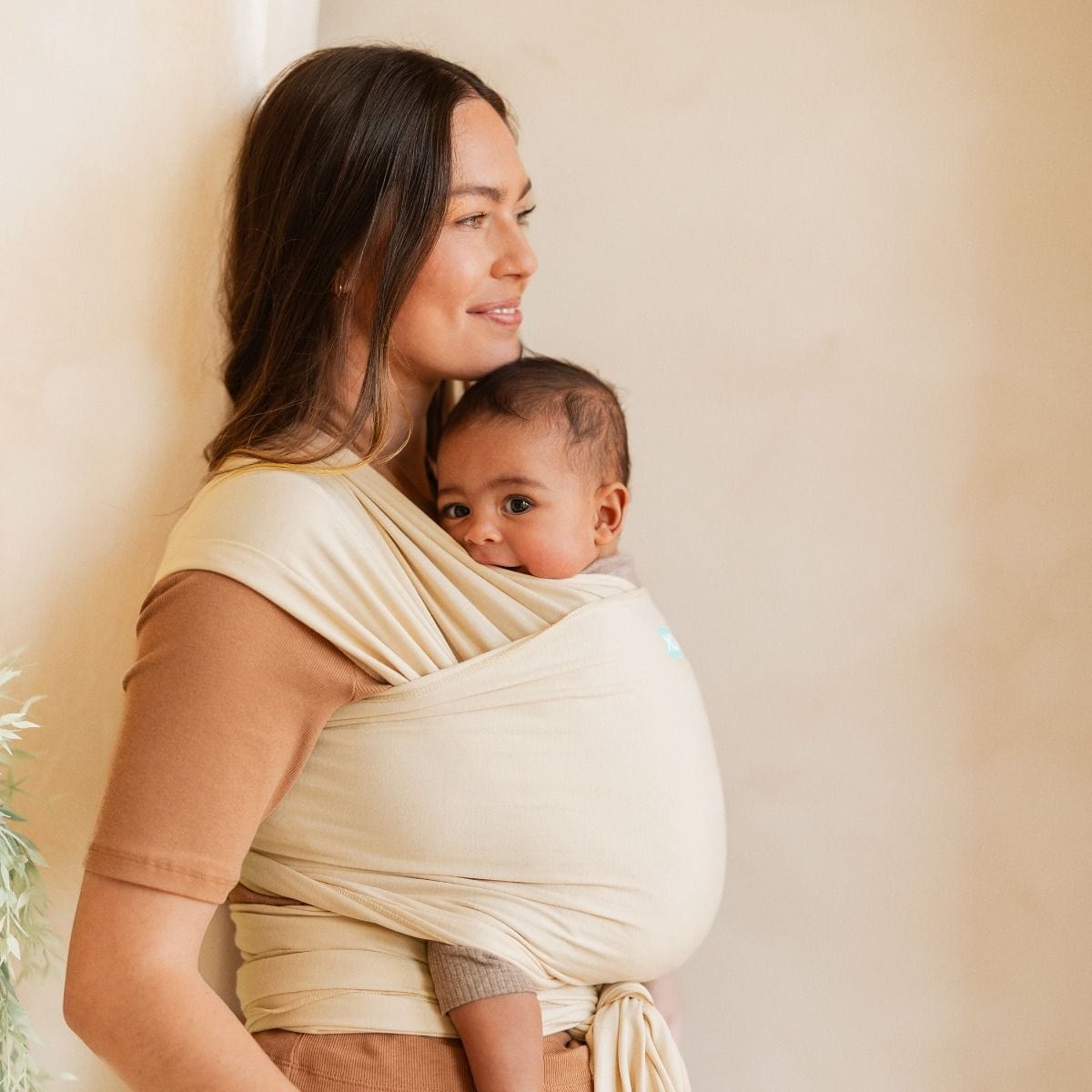 Moby Accessory Carriers Classic Wrap Baby Carrier - Sand Dollar