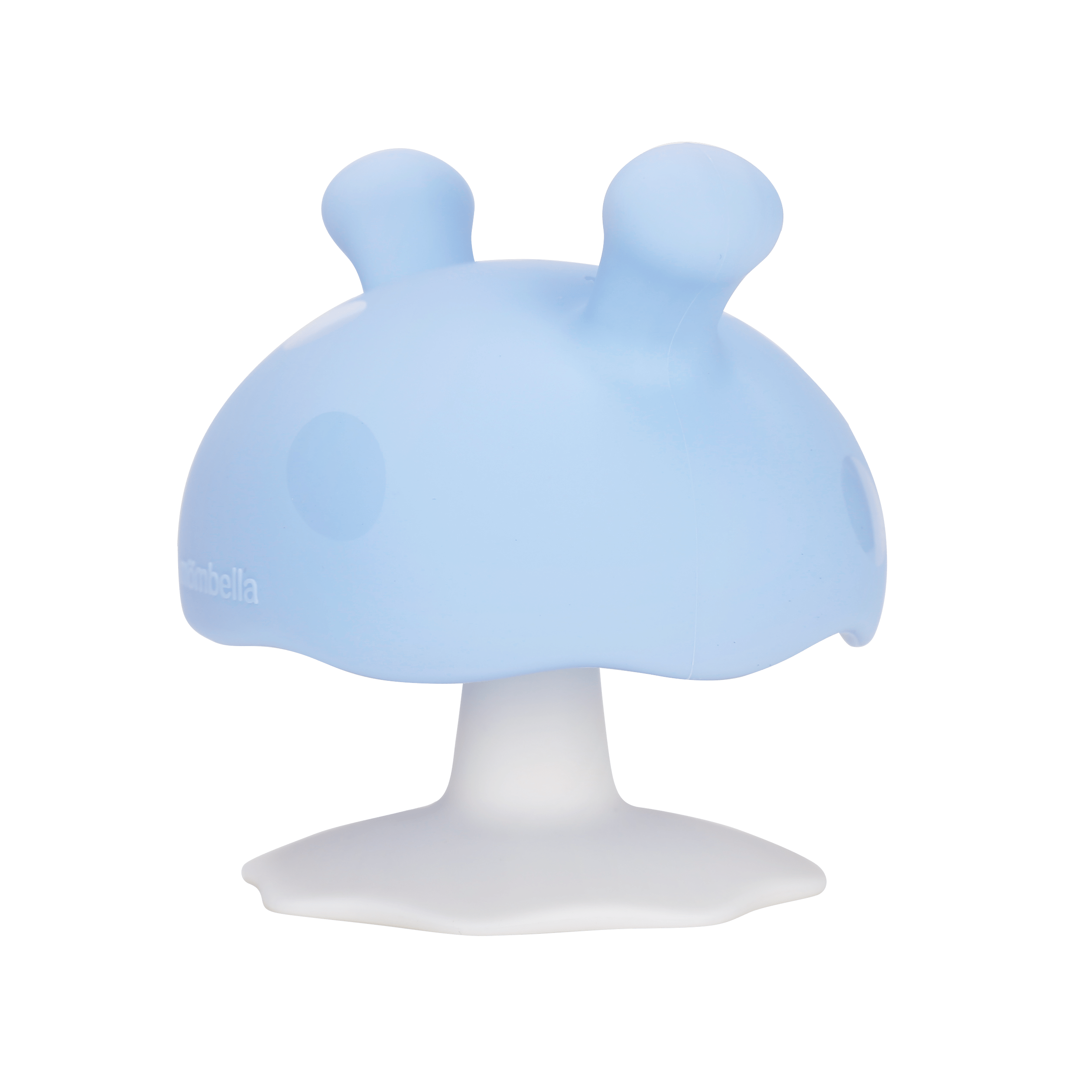 Mombella Toys Light Blue Baby Mushroom Soothing Teether
