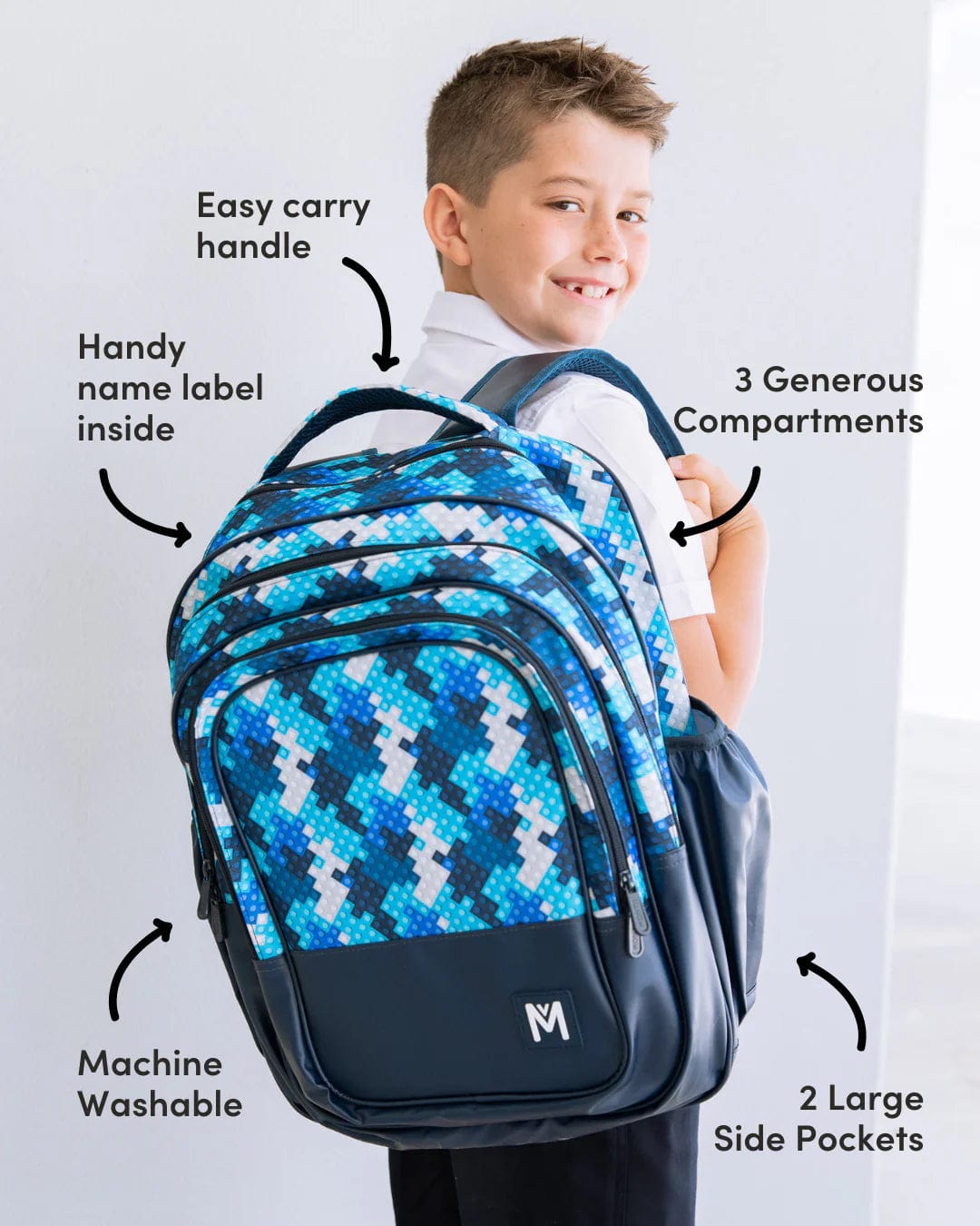 MontiiCo Backpack MontiiCo Backpack - Block Land