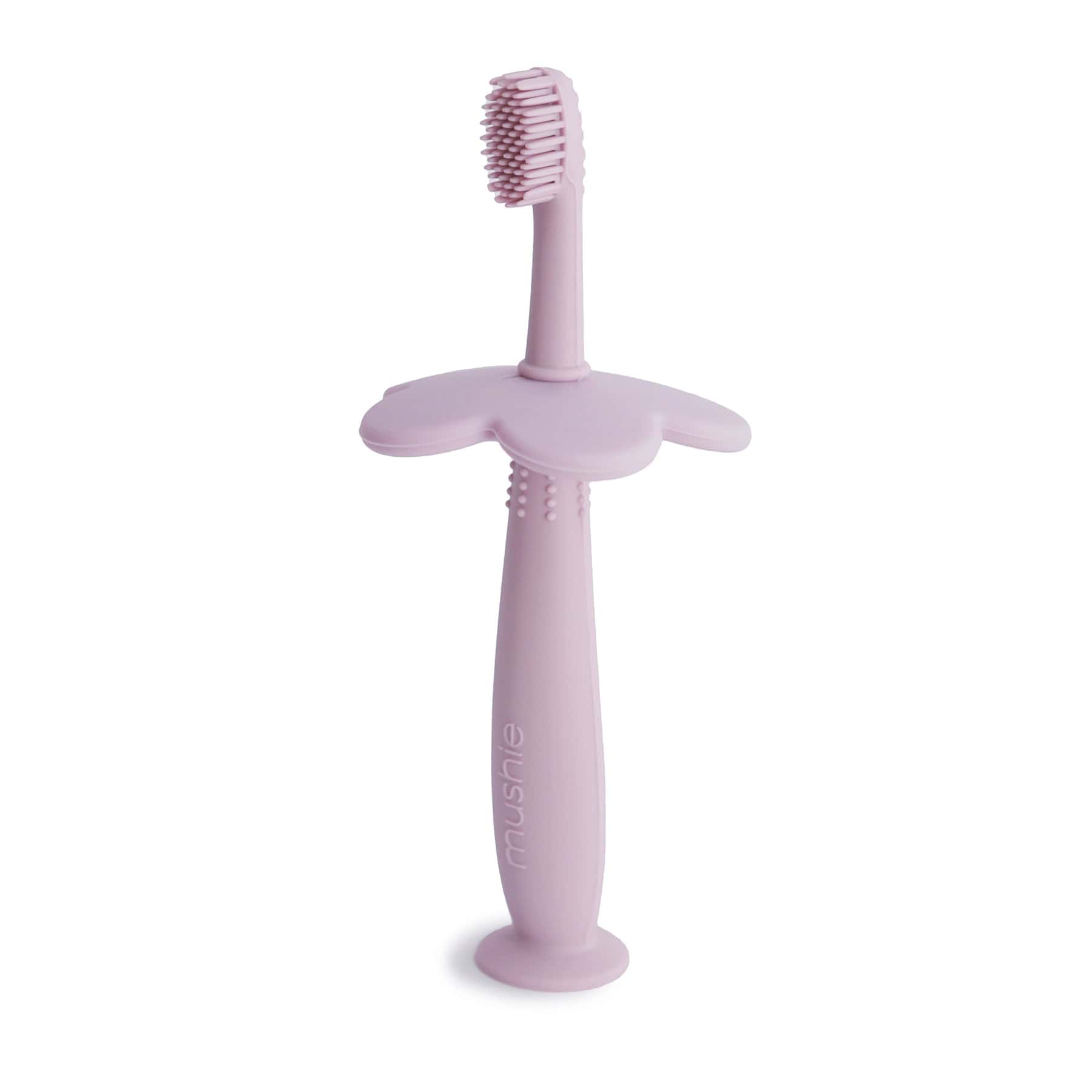 Mushie Baby Accessory Soft Lilac Flower Mushie Training Toothbrush