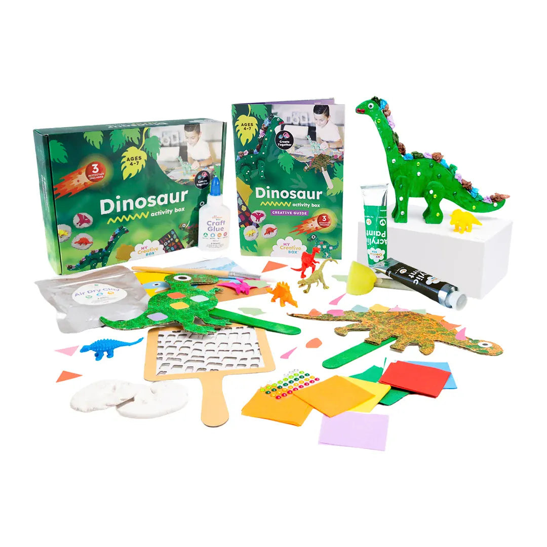 My Creative Box Toys Dinosaur Craft Activity Kit