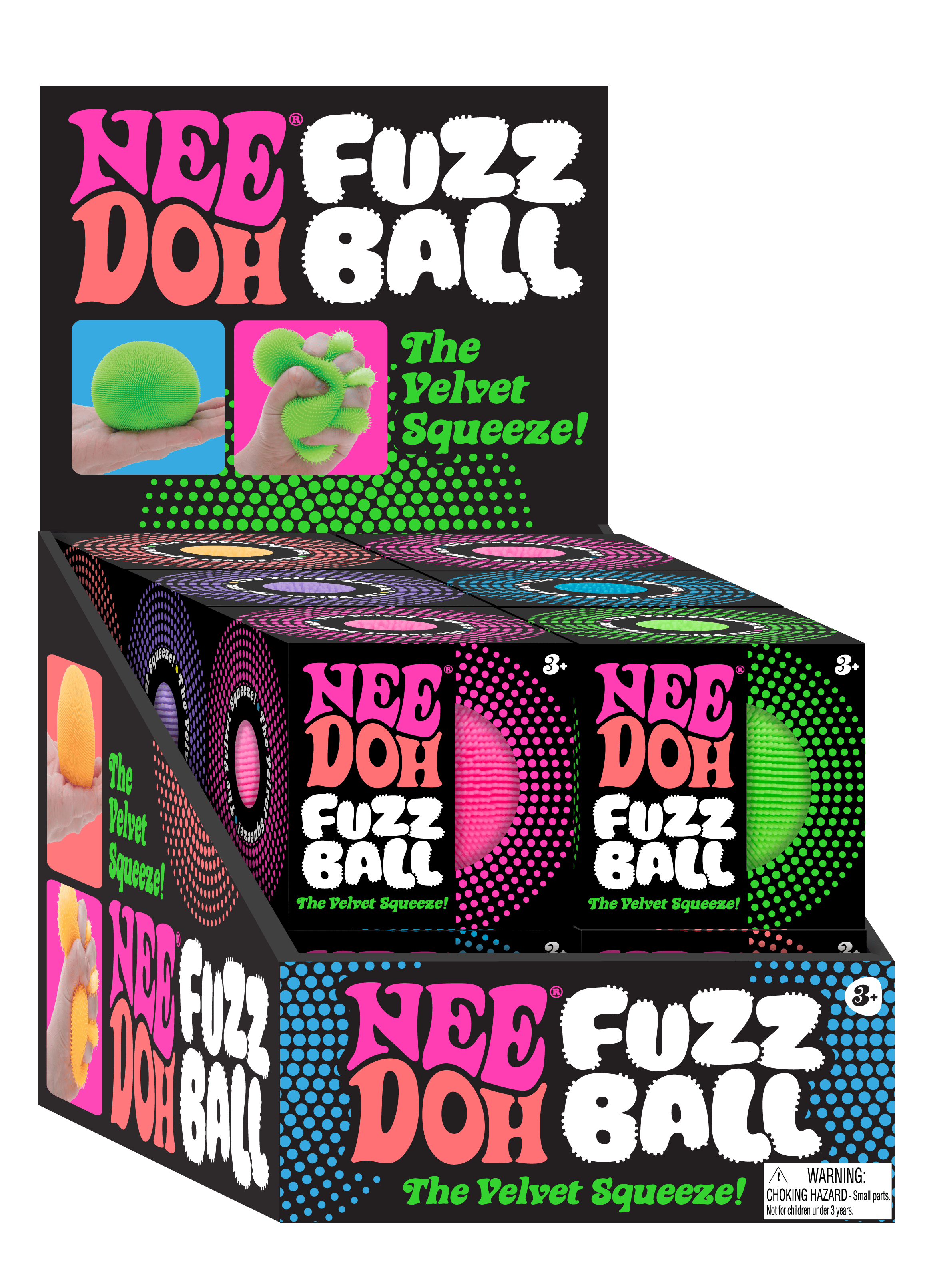 Needoh Toys Fuzz Ball Needoh