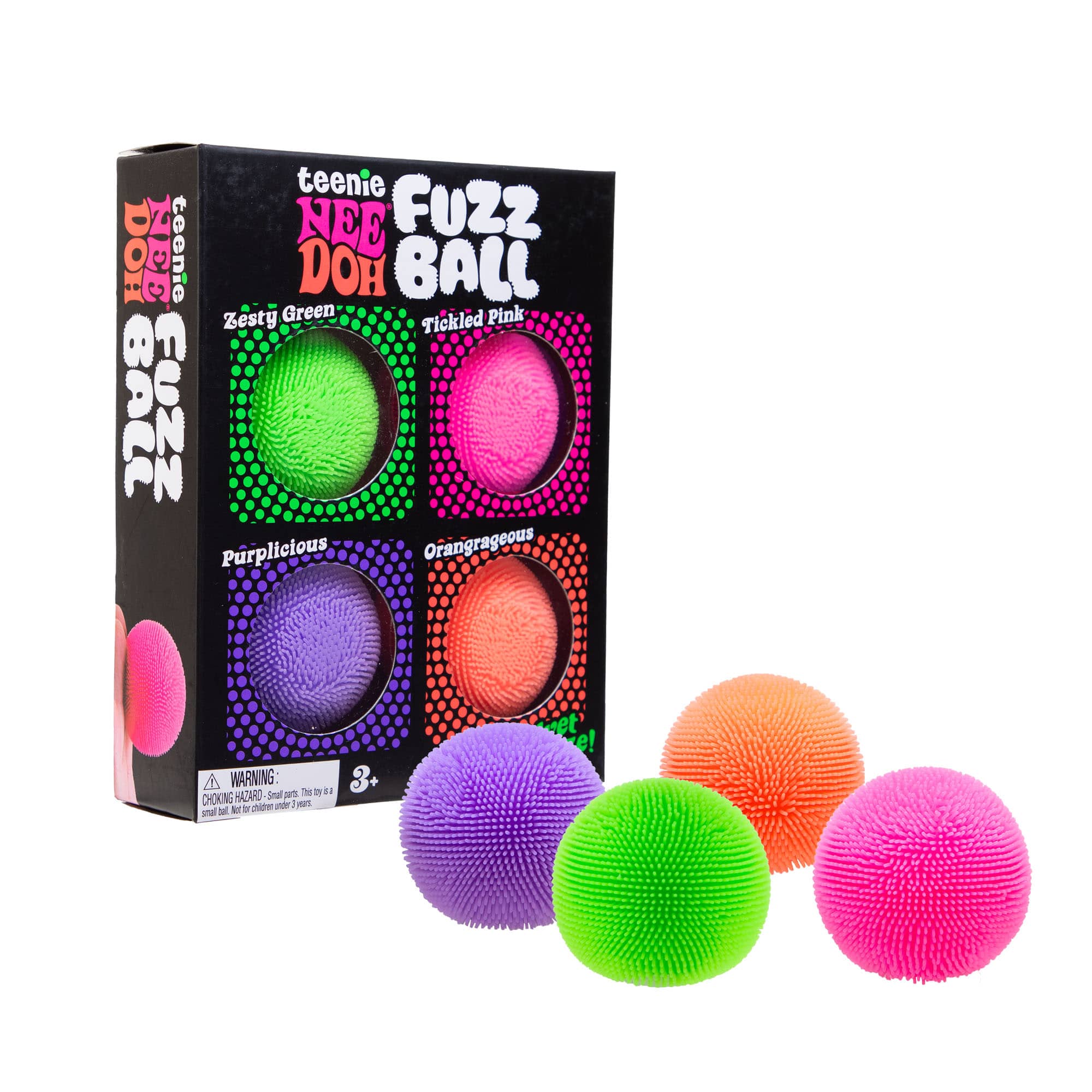 Needoh Toys Fuzz Ball Teenie Needoh Multipack