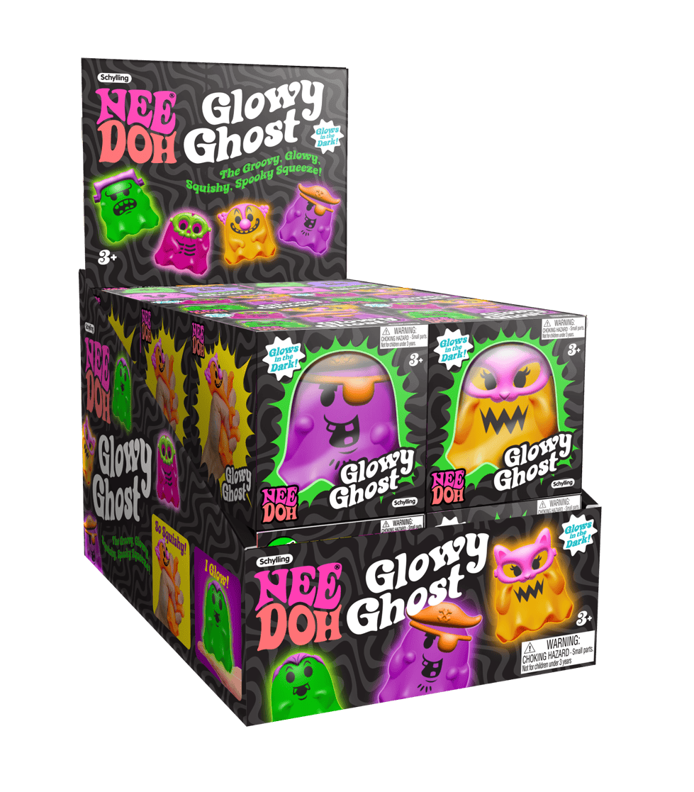 Needoh Toys Glowy Ghost Nee Doh
