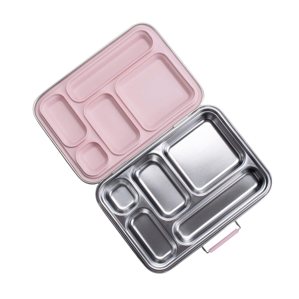 Nestling Accessory Feeding Dusty Pink Stainless Steel Bento Box