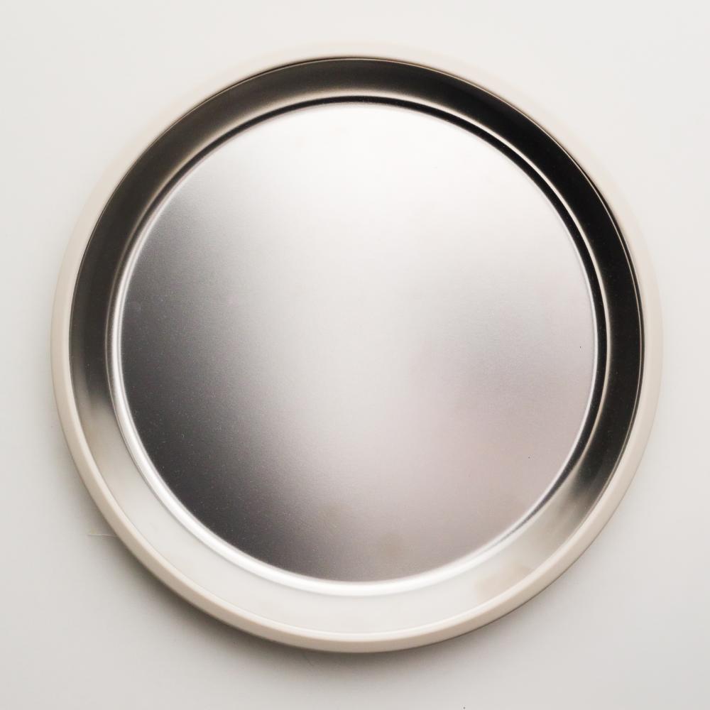 Nestling Accessory Feeding Large Stainless Flat Suction Plate 23cm