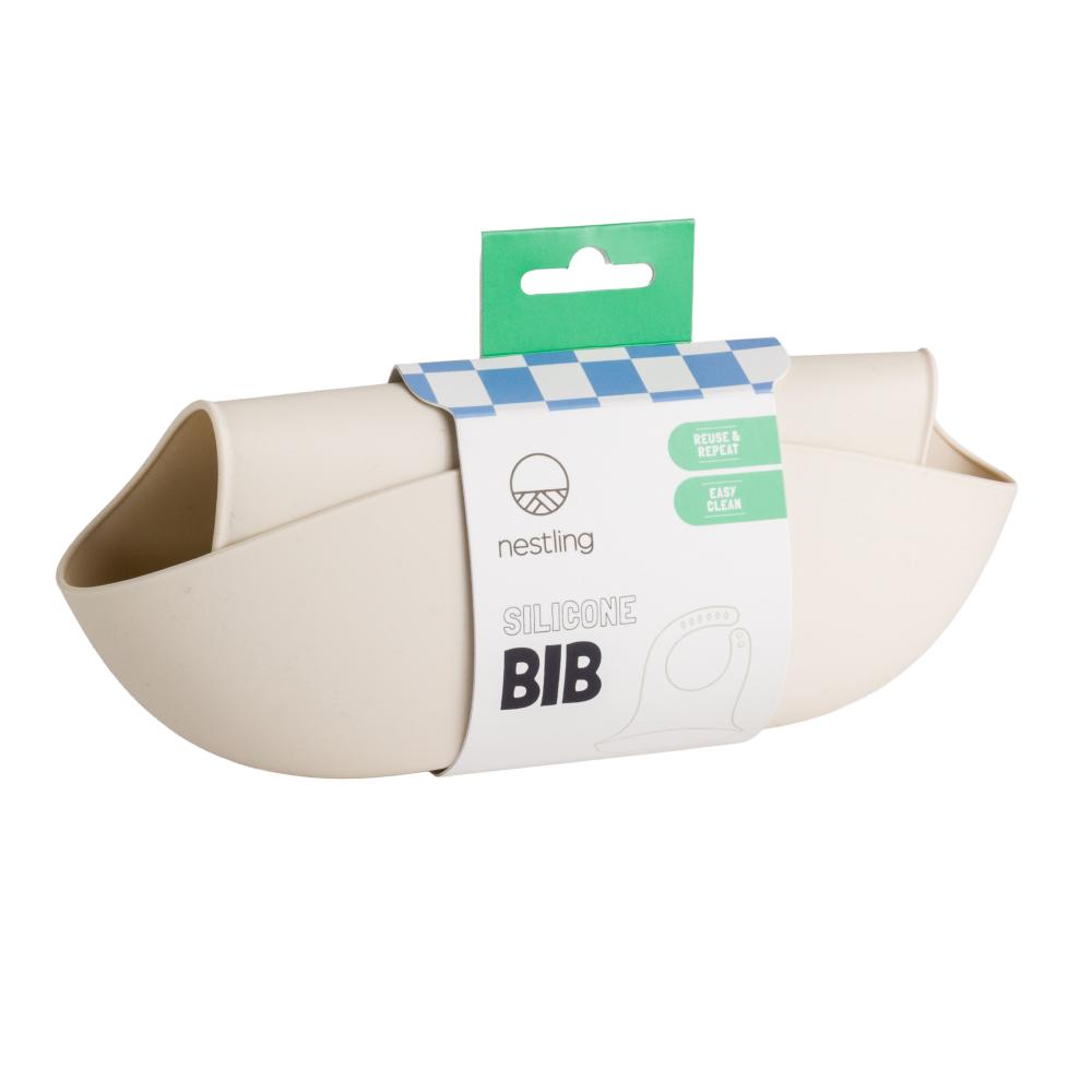 Nestling Accessory Feeding Oat Silicone Bib