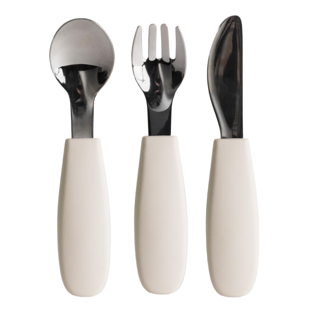 Nestling Accessory Feeding Oat Toddler Cutlery 3pk