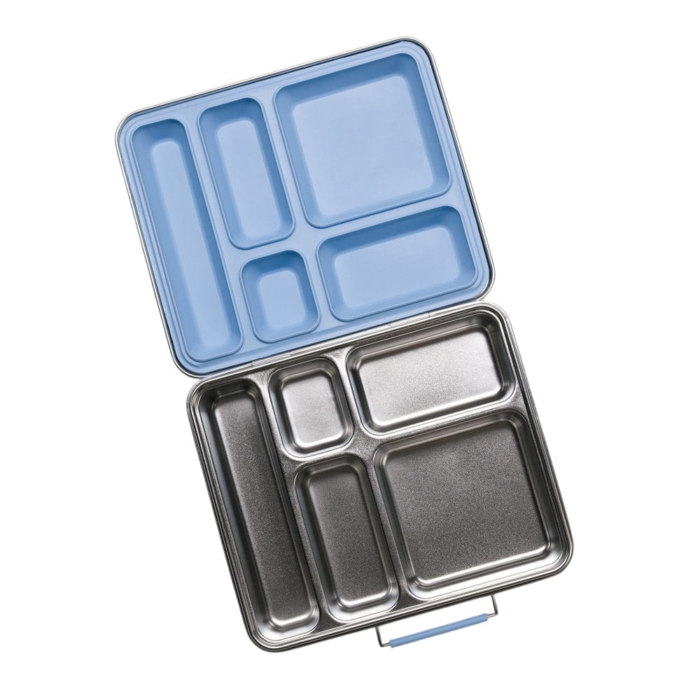 Nestling Accessory Feeding Stainless Steel Jumbo Bento Box - Dusty Blue