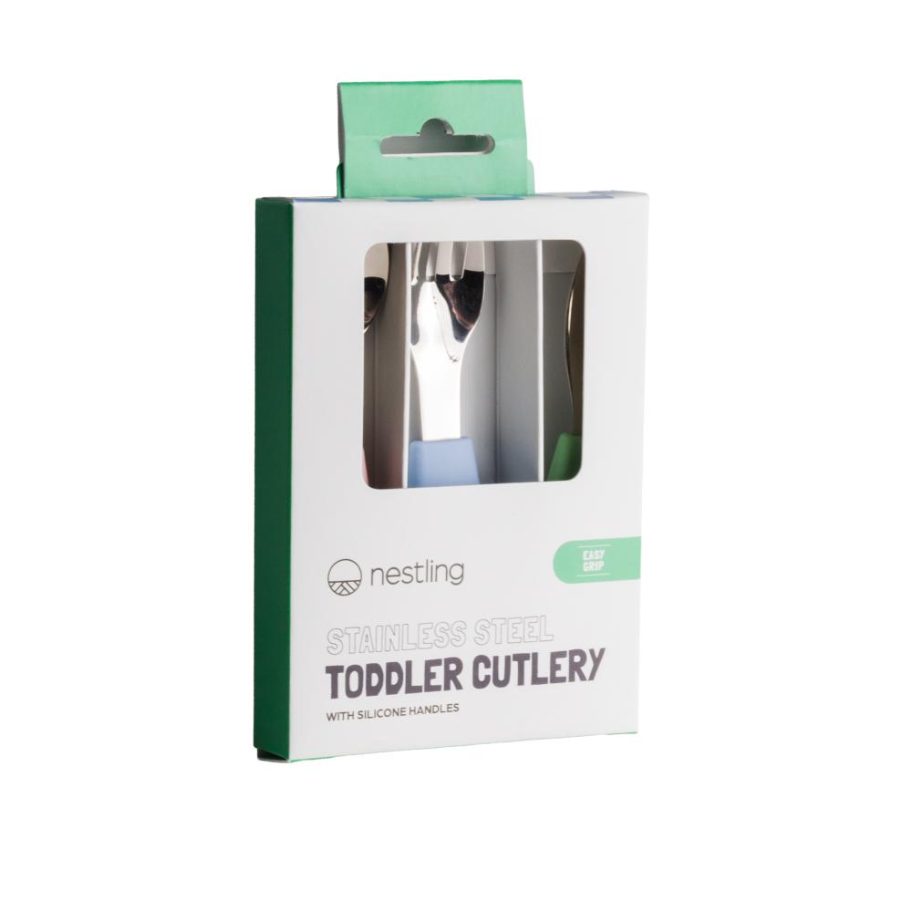 Nestling Accessory Feeding Toddler Cutlery 3pk