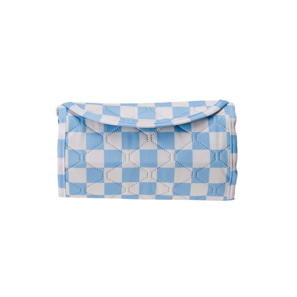 Nestling Baby Accessory Sky Check Medium Waterproof Quilted Play Mat