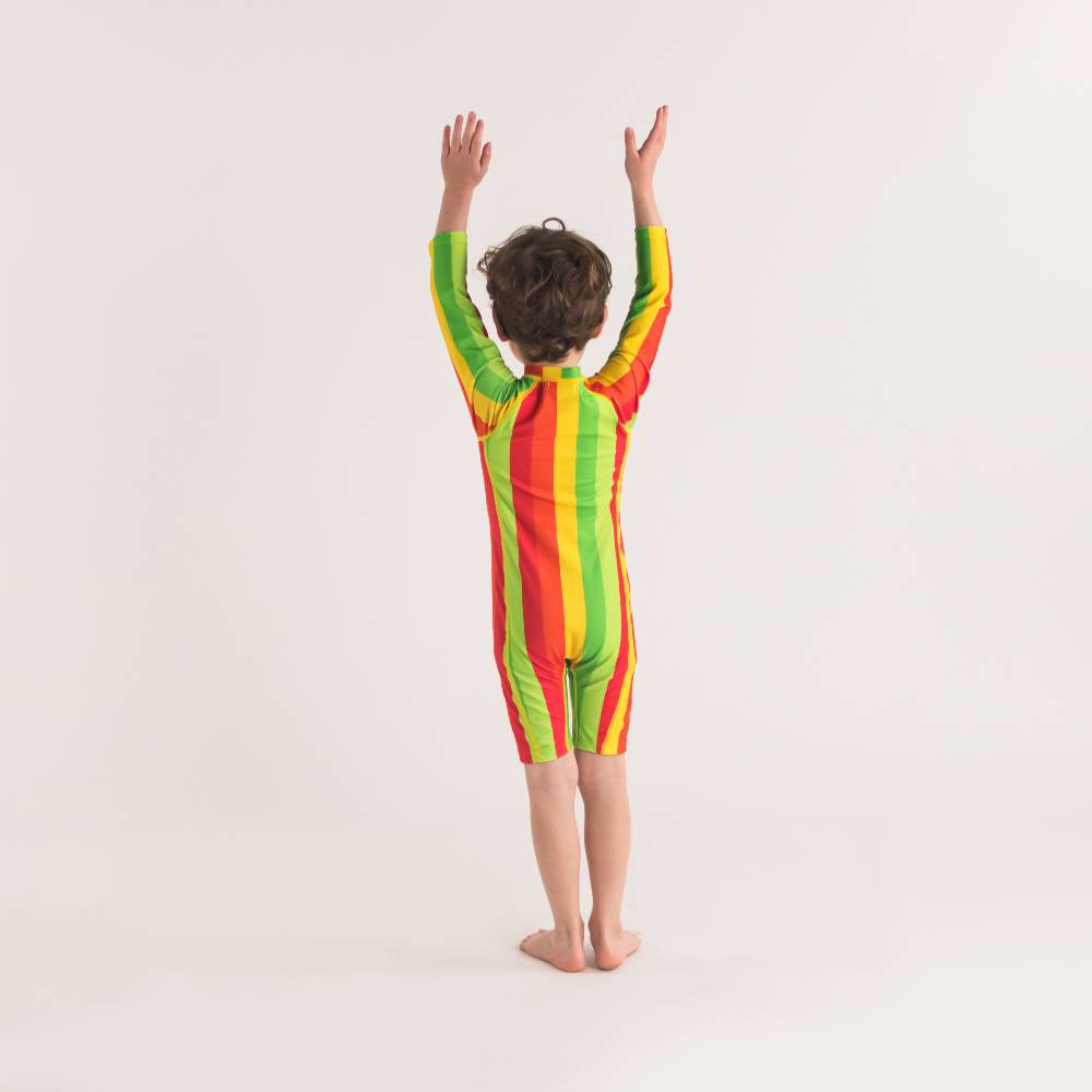 Nestling Boys Swimwear Shortie Swimmers - Traffic Light