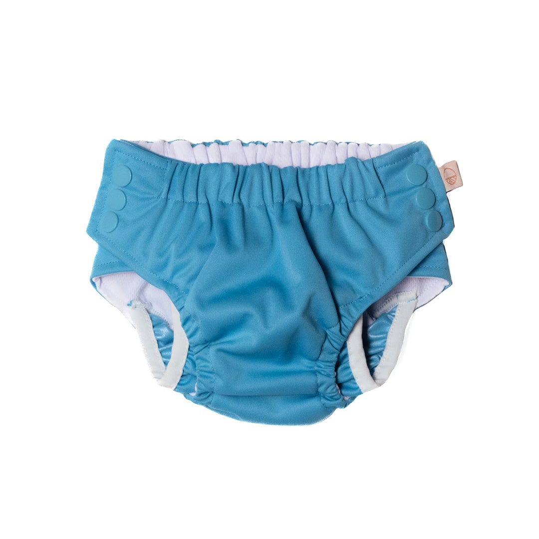 Nestling Boys Swimwear Snap Swim Nappy - Aqua