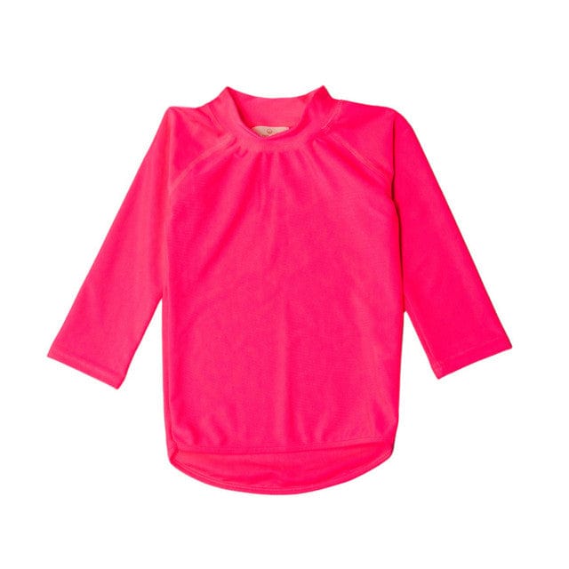 Nestling Boys Swimwear Swim Rash Vest - Neon Pink