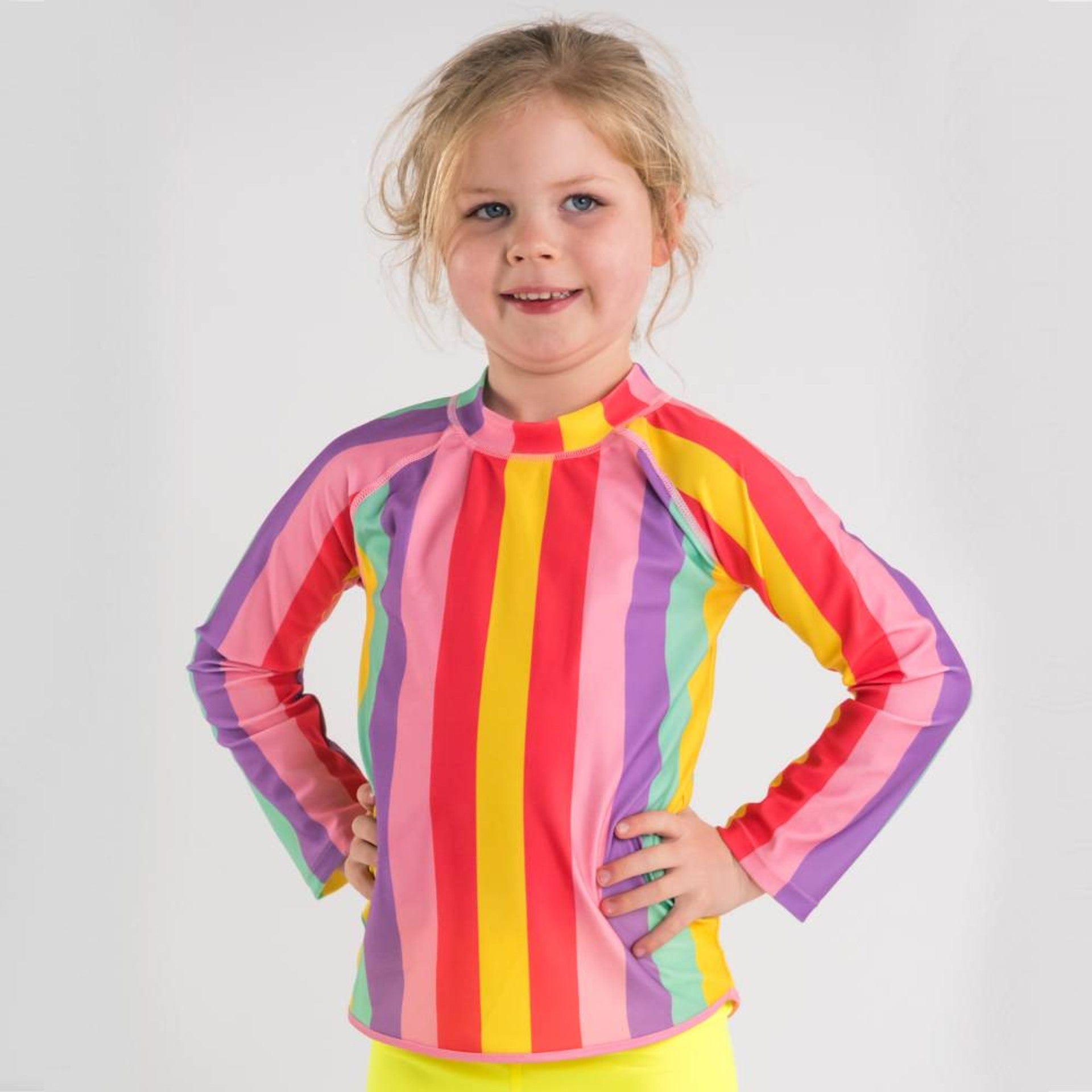 Nestling Boys Swimwear Swim Rash Vest - Unicorn Stripe