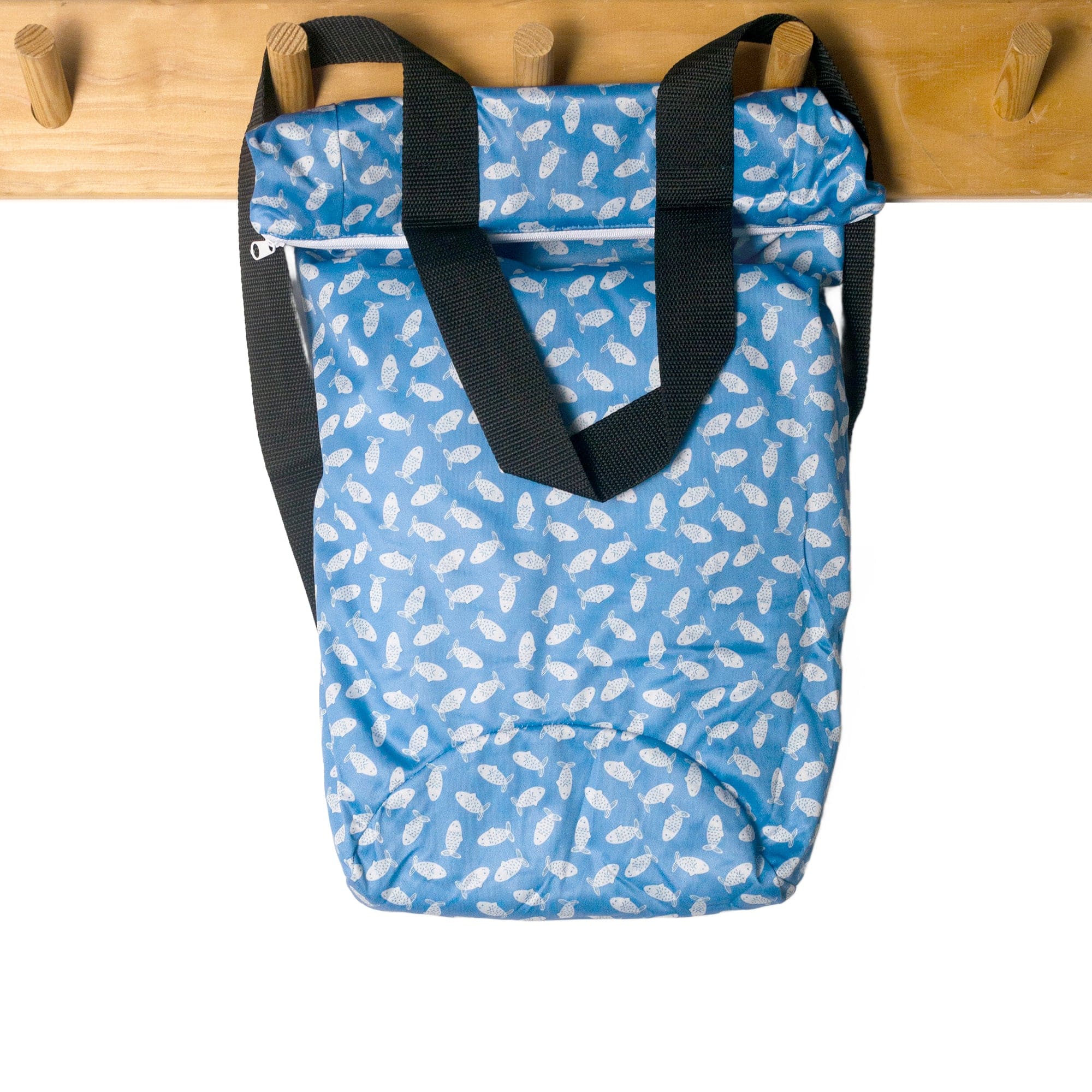 Nestling Children Accessories Blue Fish Nestling Large Swim Wet Bag