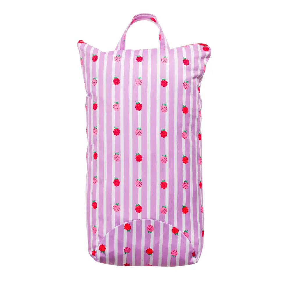 Nestling Children Accessories Large Swim Bag - Striped Raspberries