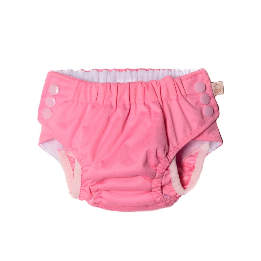 Nestling Girls Swimwear Snap Swim Nappy - Bubblegum