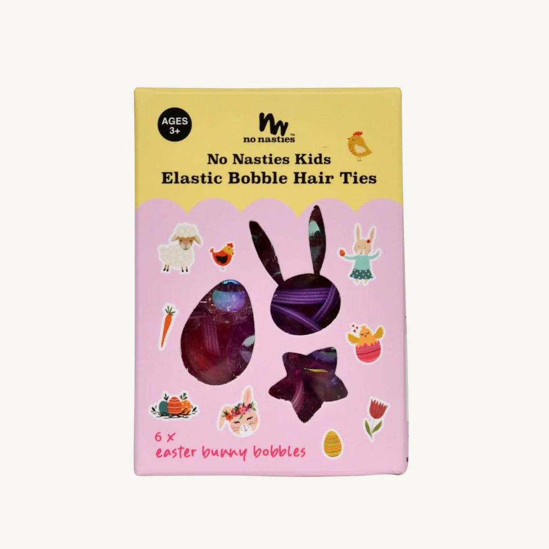 No Nasties Accessory Hair Bunny Bobbles Elastics Set