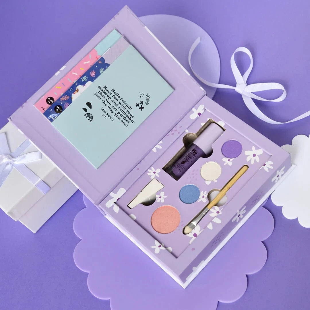 No Nasties Girls Accessory Nancy Deluxe Purple Pretty Play Makeup Box
