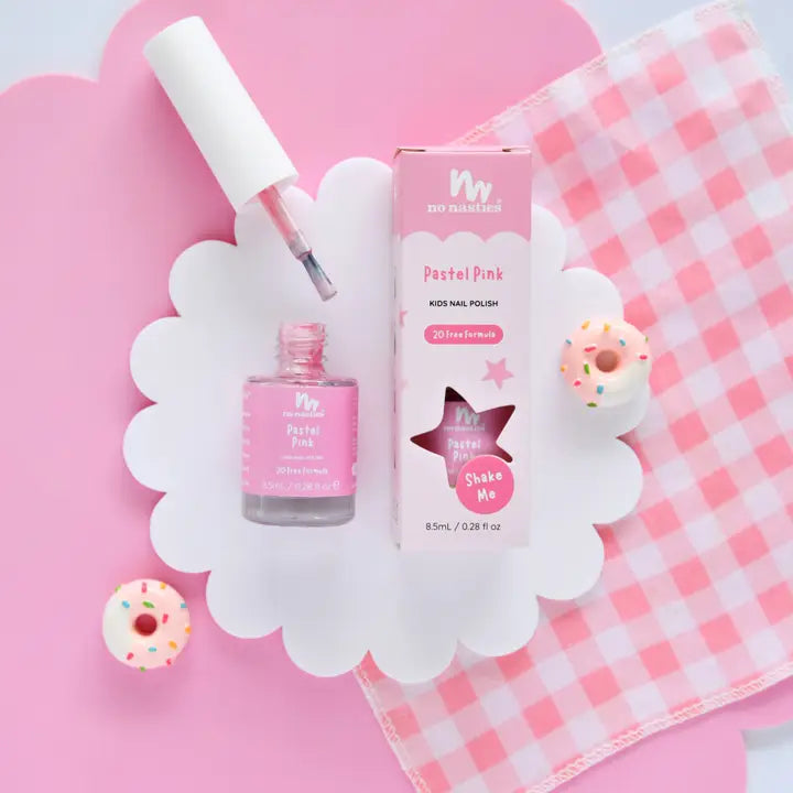 No Nasties Girls Accessory Pink Pretty Polish Water-Based Nail Polish