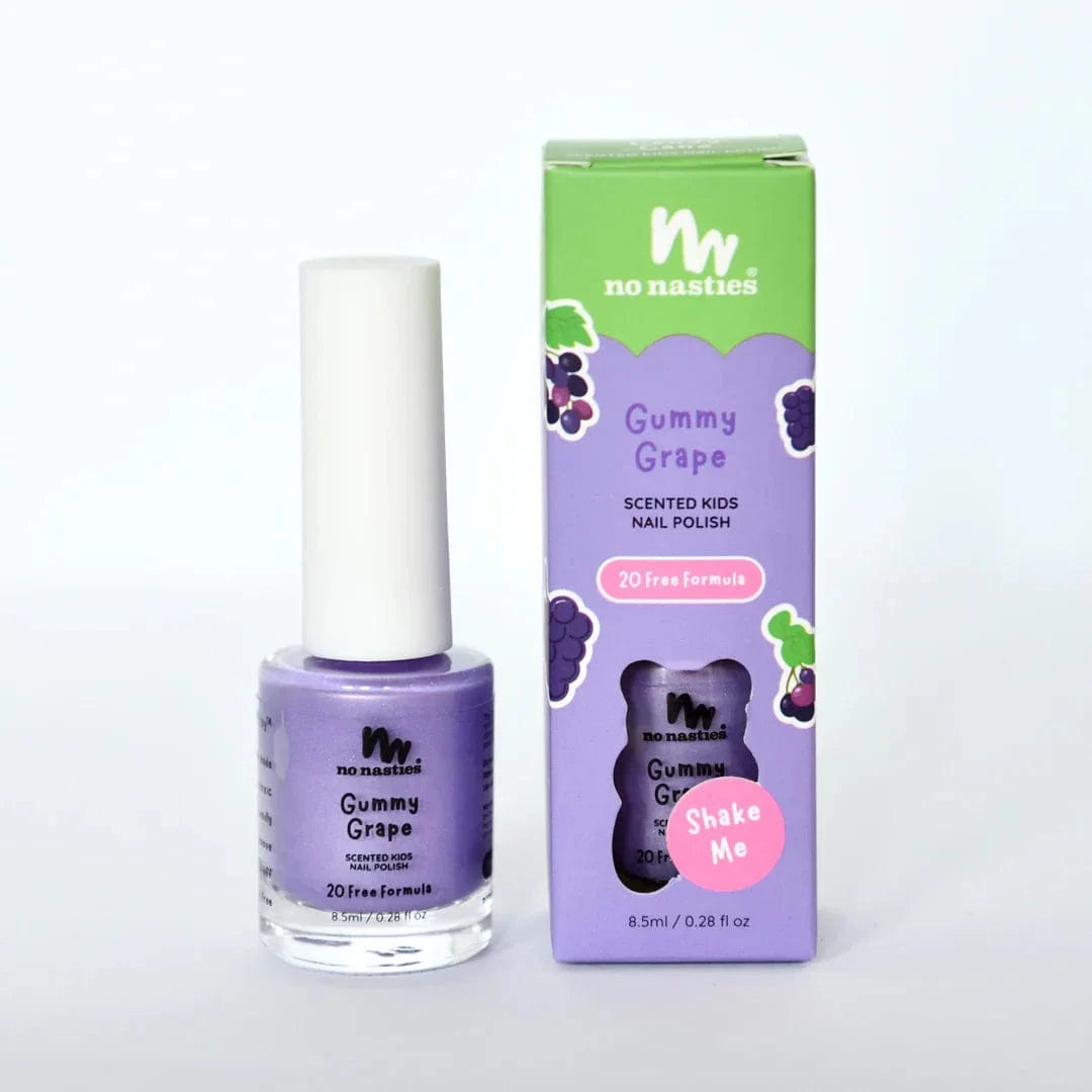 No Nasties Girls Accessory Scented Kids Polish - Gummy Grape
