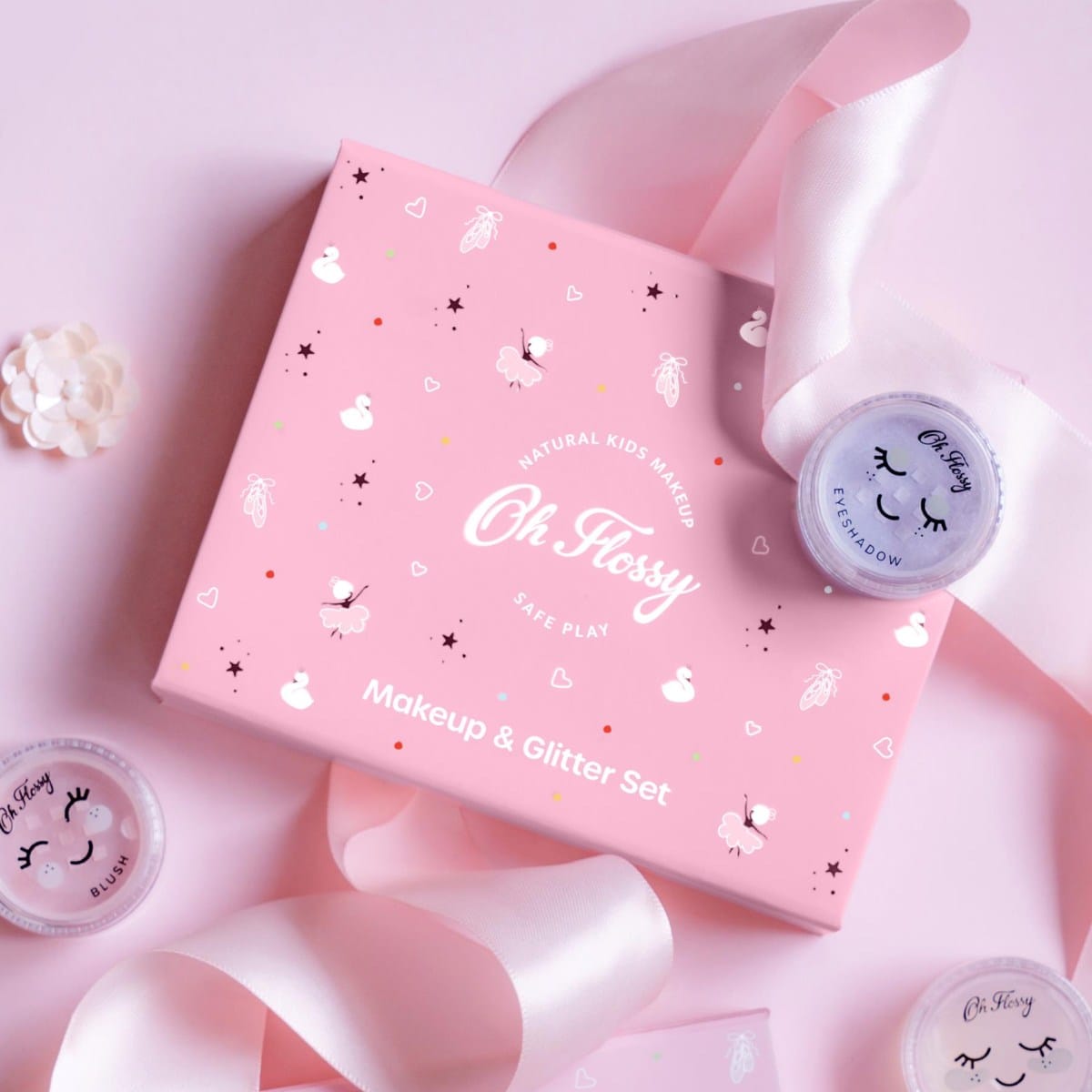 Oh Flossy Girls Accessory Ballet Sparkle Makeup & Glitter Set