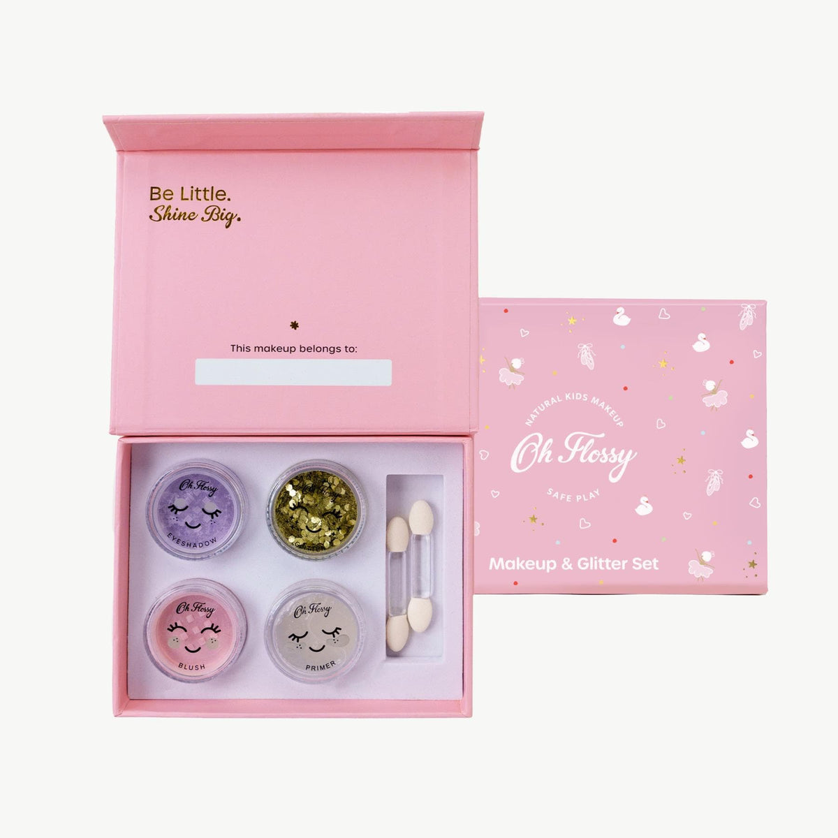 Oh Flossy Girls Accessory Ballet Sparkle Makeup & Glitter Set